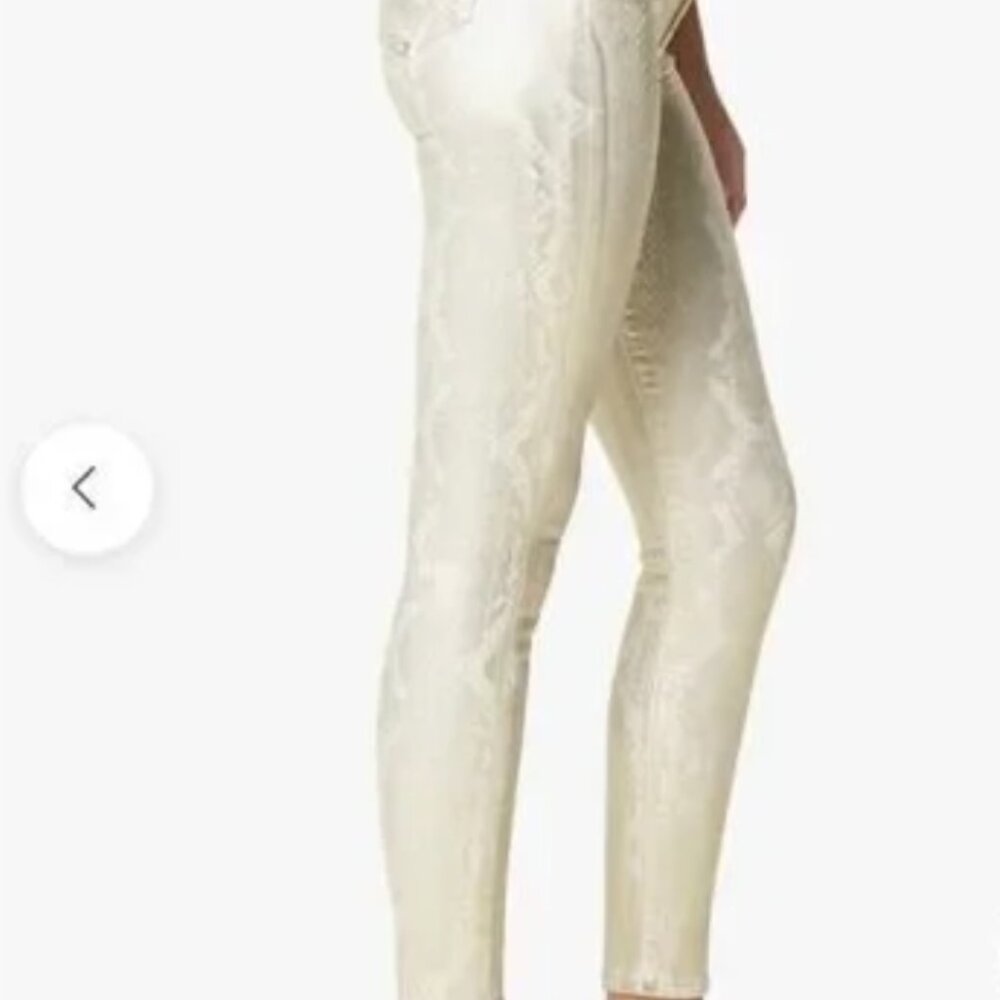 PRICE DROP: Joe’s jeans "Charlie" High Rise Skinny Ankle Boa Gold Foil Sz 26
